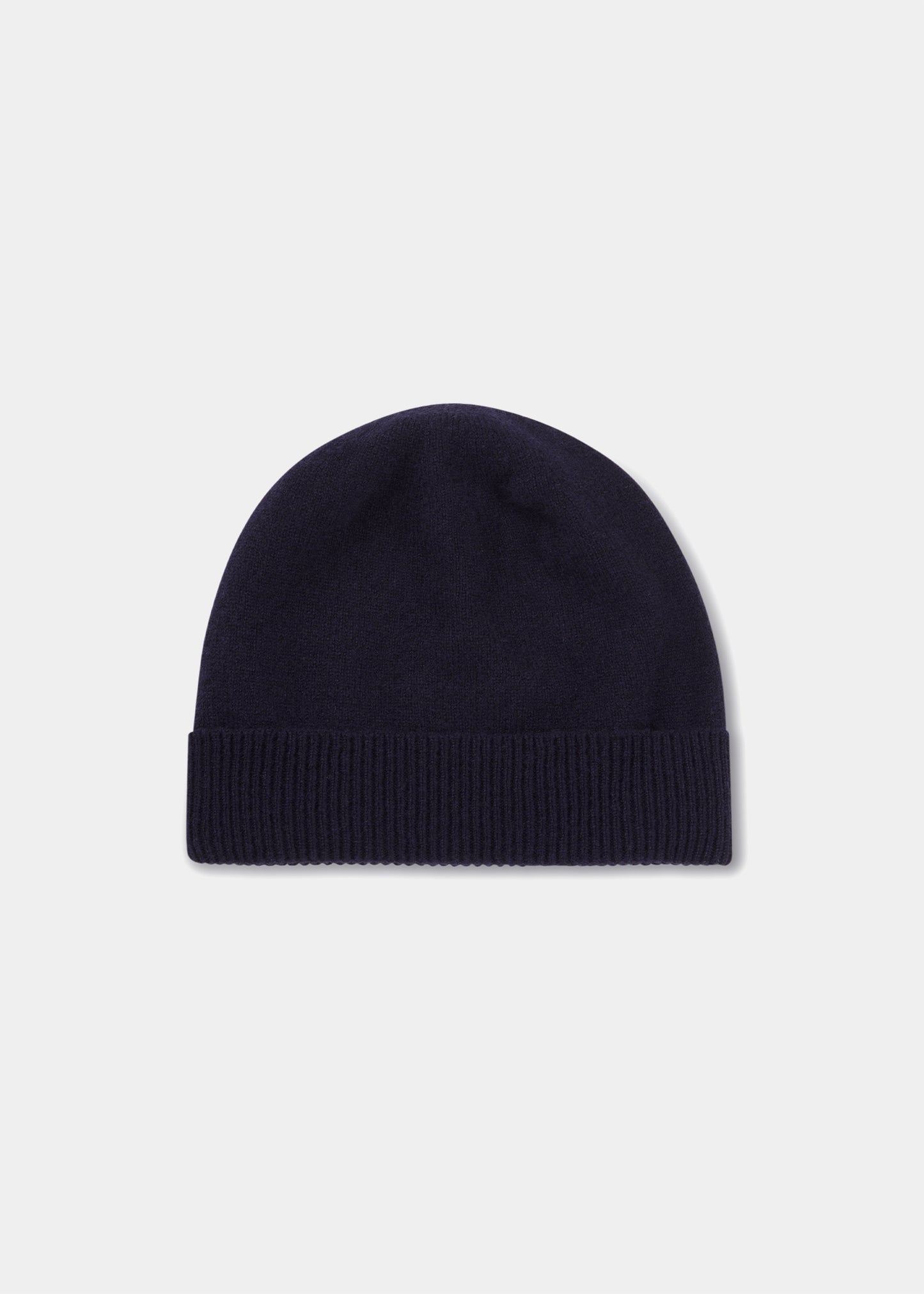 Gorro de lana de punto para hombre Tideswell en azul marino
