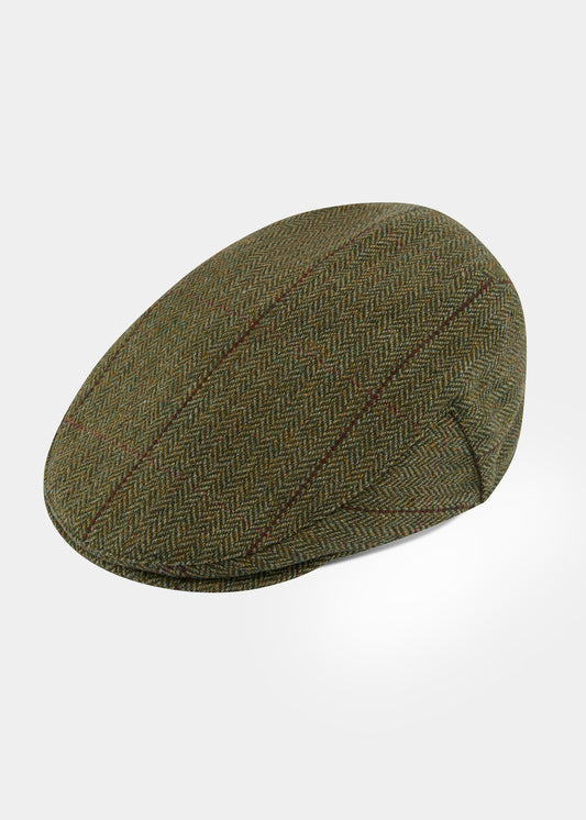 Rutland Children's Tweed Flat Cap In Oakley