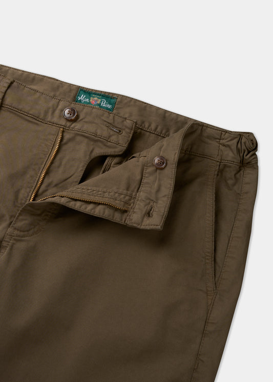 Men's Chino Trousers in Brown