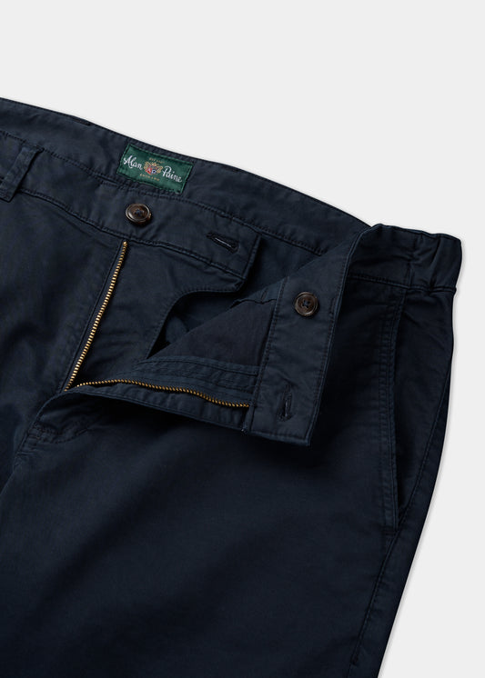 Men's Chino Trousers in Navy Blue