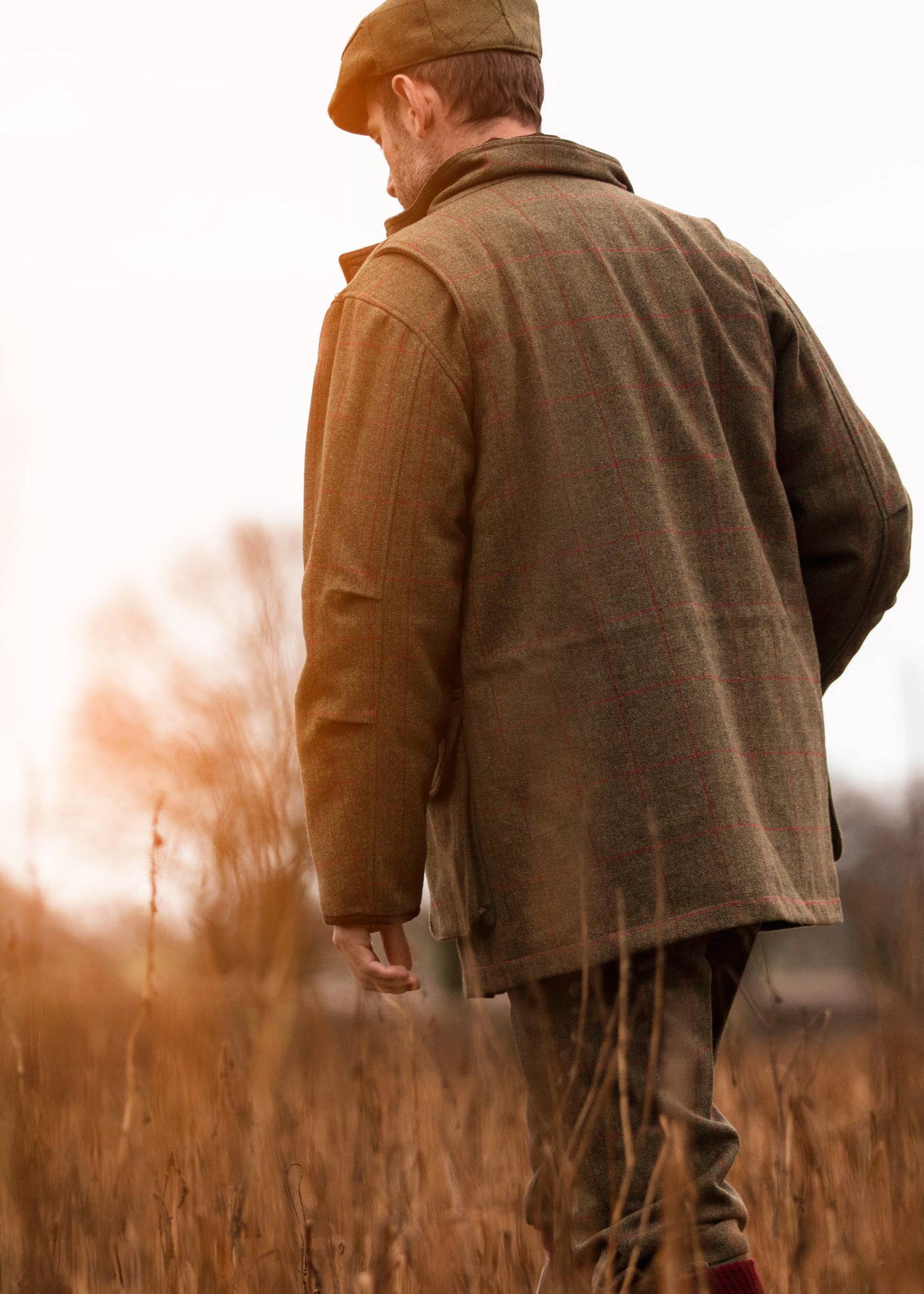 Combrook tweed shooting suit in sage