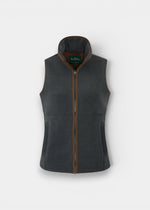 Aylsham Ladies Fleece Gilet In Gunmetal - Regular Fit