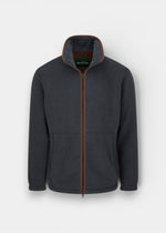 Aylsham Men's Fleece Jacket In Gunmetal - Regular Fit