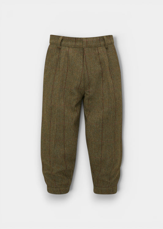 Rutland Men's Tweed Water Repellent Shooting Breeks in Oakley  -  Regular Fit