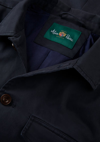 Men's Cotton Jacket in Navy