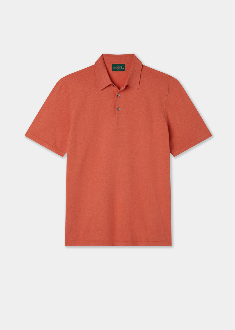 Men's Luxury Cotton Polo Shirt In Melba