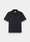 Fritton Pique Polo Shirt In Navy