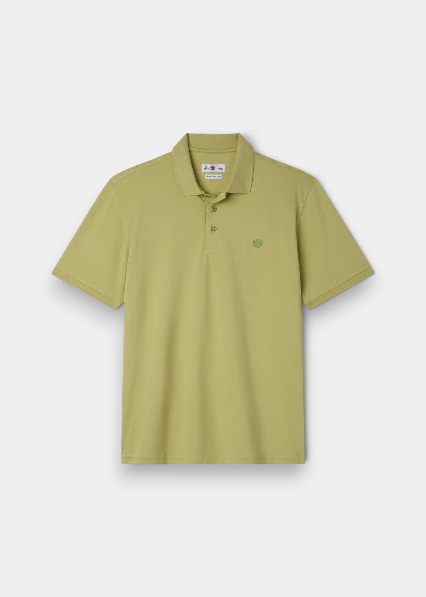 Fritton Pique Polo Shirt In Pistachio