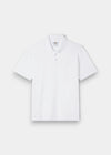 Fritton Pique Polo Shirt In White