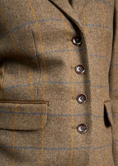 Surrey Ladies Tweed Blazer In Seabrook 