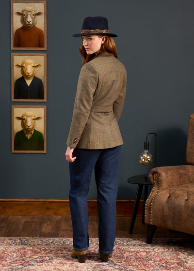 Surrey Ladies Tweed Blazer In Seabrook 