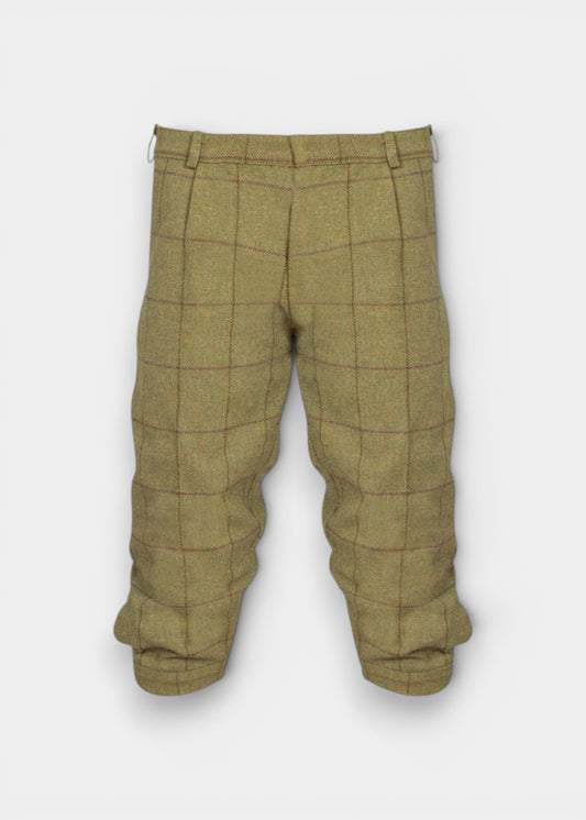 Rutland Children's Tweed Water Repellent Breeks in Lichen  -  Regular Fit