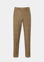 Pantalones de Tweed para Hombre Combrook en Tomillo - Corte Regular
