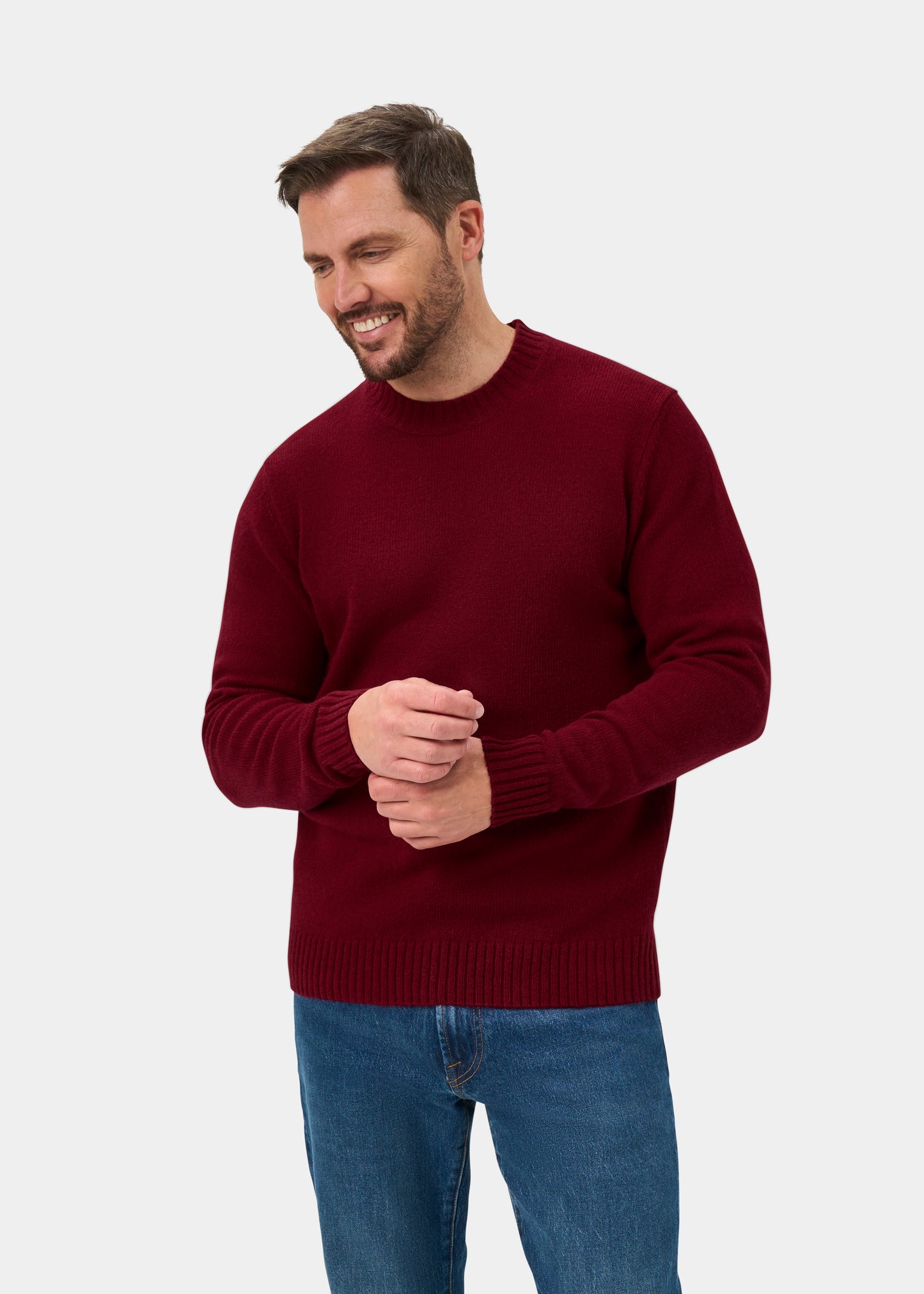 Kinnadie Supersoft Shetland Jumper In Venetian - Regular Fit