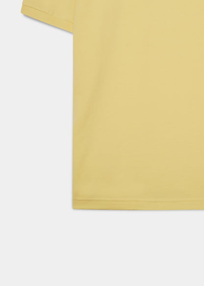 Polo de piqué en color limón Fritton