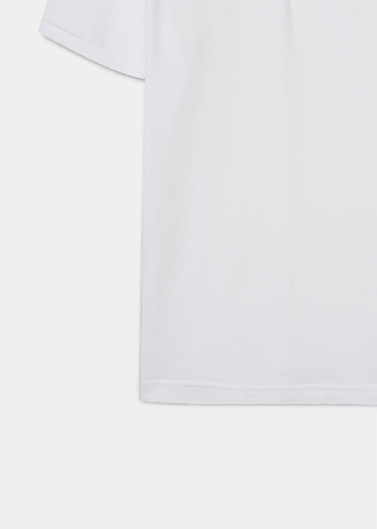 Polo de piqué blanco de Fritton