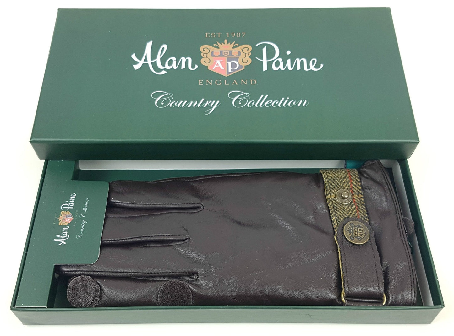 Guantes de tiro de cuero resistentes al agua para hombre